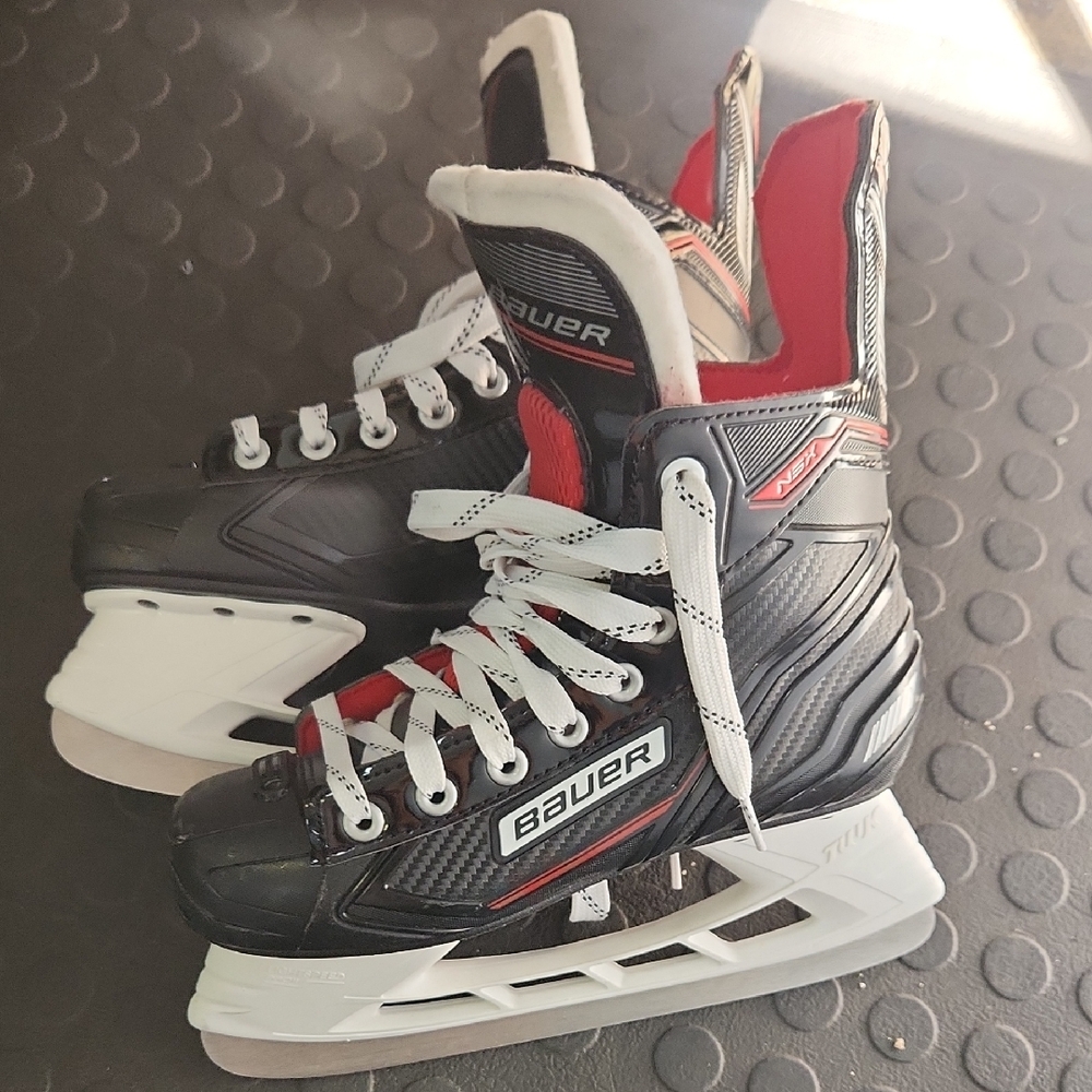 Bauer Black and Red Hockey Skates